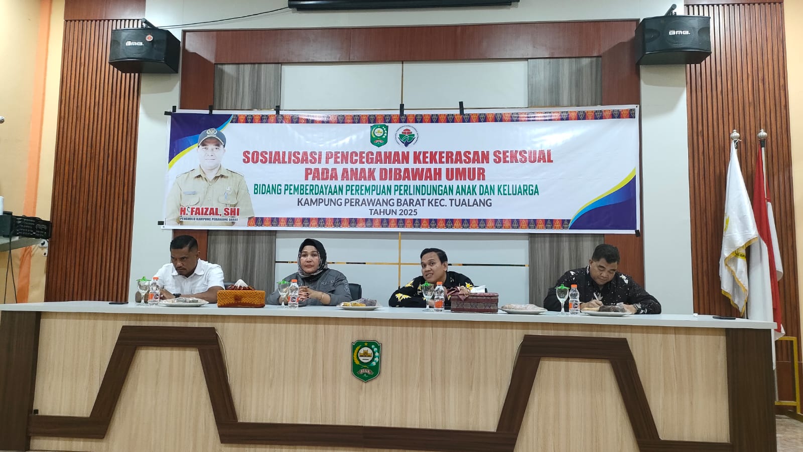 Sosialisasi Pencegahan Kekerasan Seksual pada Anak Digelar Di Kampung Perawang Barat, Dihadiri Berbagai Pihak Terkait
