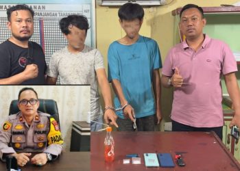 Polsek Kandis Ungkap Kasus Narkoba, Dua Pria Diamankan Di Wisma Dayani