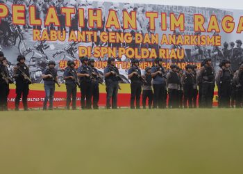 Polda Riau Gelar Upacara Pembukaan Pelatihan Tim RAGA Tahun 2025