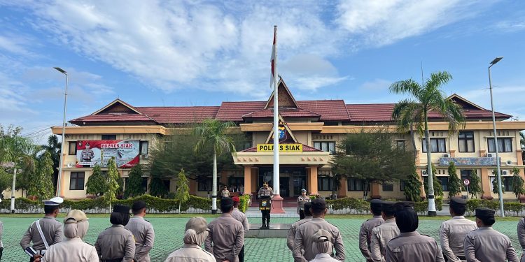 Polres Siak Gelar Upacara Hari Kebangkitan Nasional 2025, Kapolres Ajak Personel Bangkitkan Semangat Pengabdian