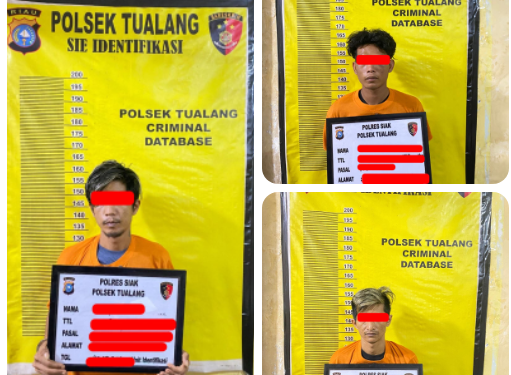 Polsek Tualang Tangkap Pelaku Penggelapan Dan Dua Penadah Motor, Satu Tersangka Masih DPO
