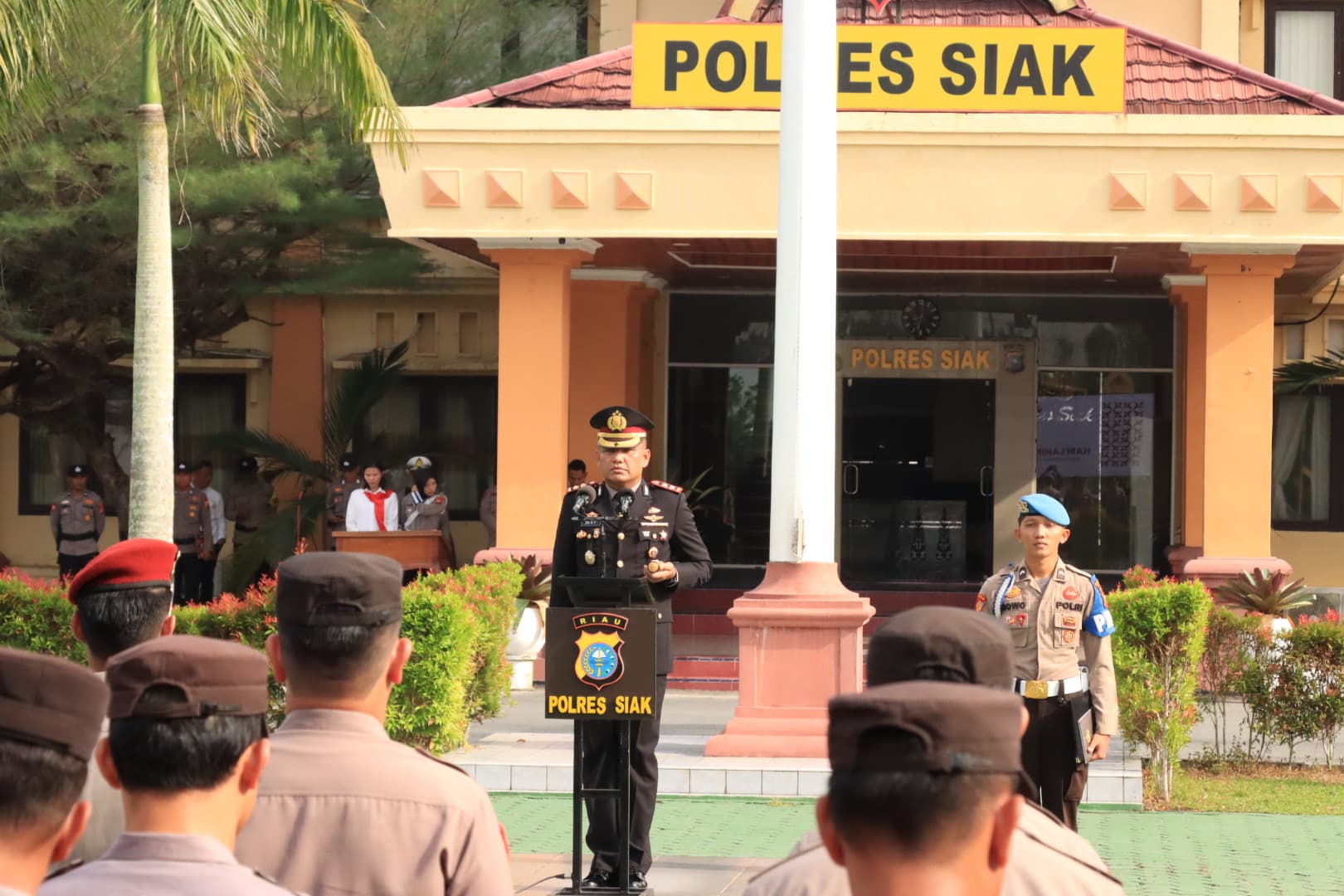 Kapolres Siak Pimpin Upacara Hari Lahir Pancasila, Tegaskan Komitmen Perkuat Ideologi Bangsa