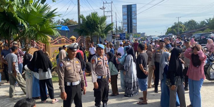 Polsek Kandis Gelar Patroli Harkamtibmas Selama Idul Adha Dan Libur Bersama 