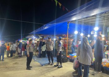 Polsek Kandis Tingkatkan Patroli Cegah Kriminalitas Di Wilayah Hukum Kandis