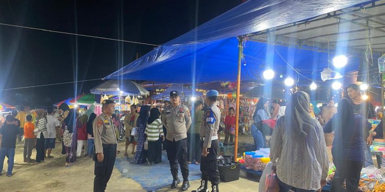 Polsek Kandis Tingkatkan Patroli Cegah Kriminalitas Di Wilayah Hukum Kandis