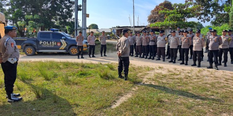 Polres Siak Tetapkan 6 Tersangka Dalam Kasus Kerusuhan Di PT. SSL Desa Tumang