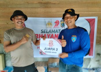 Polsek Tualang Gelar Lomba “Mancing Mania” Sambut Hari Bhayangkara Ke-79