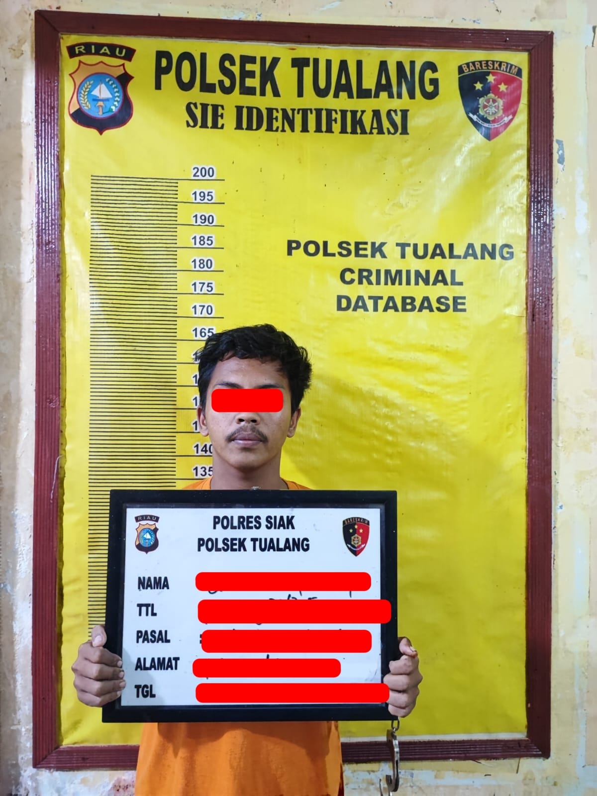 Pelajar di Tualang Rampas Ponsel Teman, Polsek Tualang Ungkap Kasus Curas Dan Pertolongan Jahat