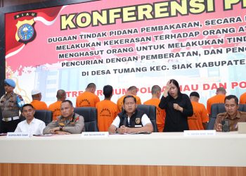 Polda Riau Tetapkan 13 Tersangka Terkait Kerusuhan di PT. SSL Siak