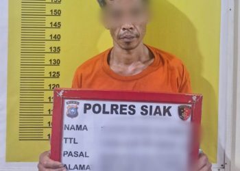 Sat Narkoba Polres Siak Ungkap Kasus Narkotika, Bandar Shabu Ditangkap D Perkebunan Sawit