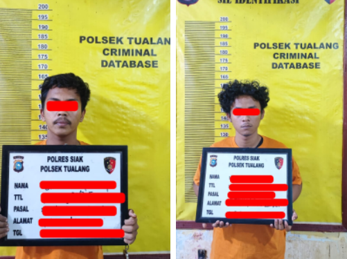 Pelajar di Tualang Rampas Ponsel Teman, Polsek Tualang Ungkap Kasus Curas Dan Pertolongan Jahat