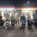 Polsek Tualang Tindak Tegas Balap Liar, 8 Sepeda Motor Diamankan Di Jalan Raya Km 7 Perawang