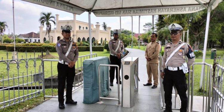 Polres Siak Gelar Patroli Di Tempat Wisata dan Ibadah, Ciptakan Rasa Aman Untuk Masyarakat