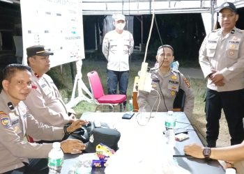 Polsek Siak Tetap Gelar Patroli Di PT SSL, Ciptakan Situasi Aman Dan Kondusif Di Kampung Tumang