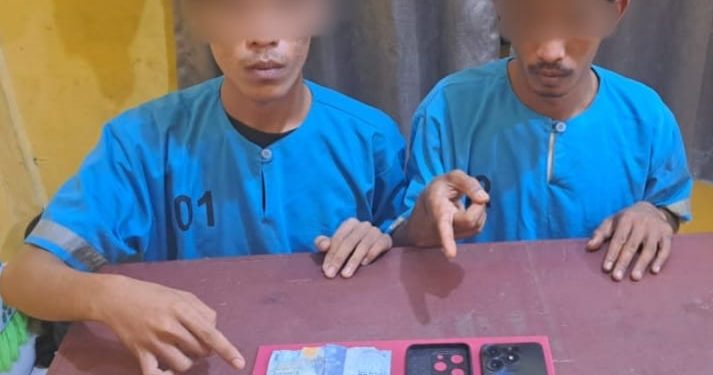 Dua Pemuda Diamankan Polsek Sungai Mandau Terkait Peredaran Narkoba, Shabu Disembunyikan Di Semak-Semak