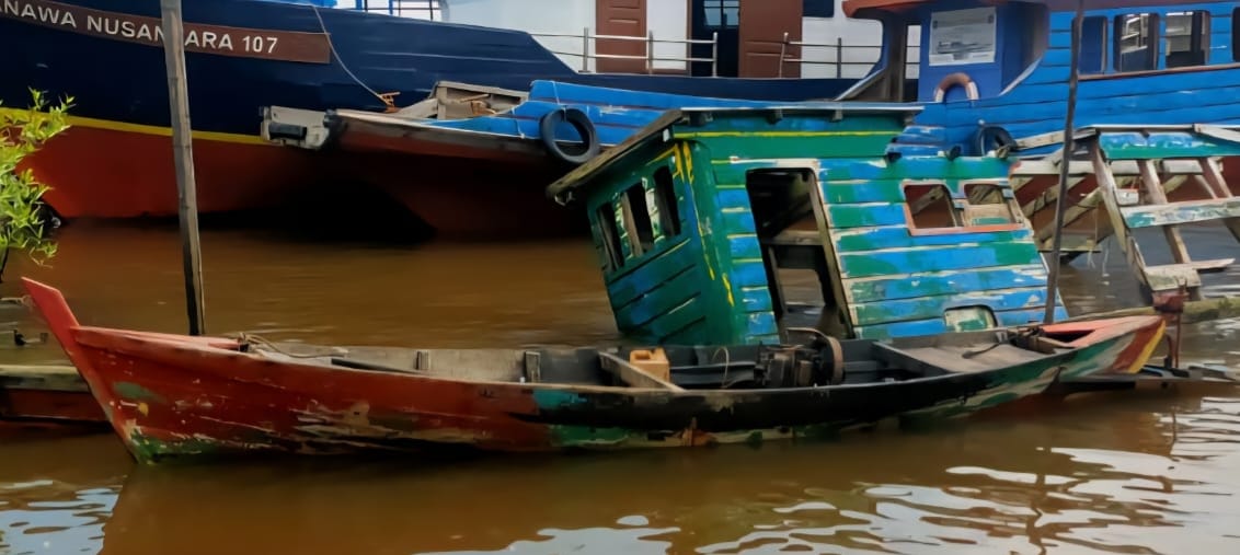 Seorang Pria Diamankan Polsek Sungai Apit Diduga Curi 200 Tual Sagu Di Kampung Penyengat
