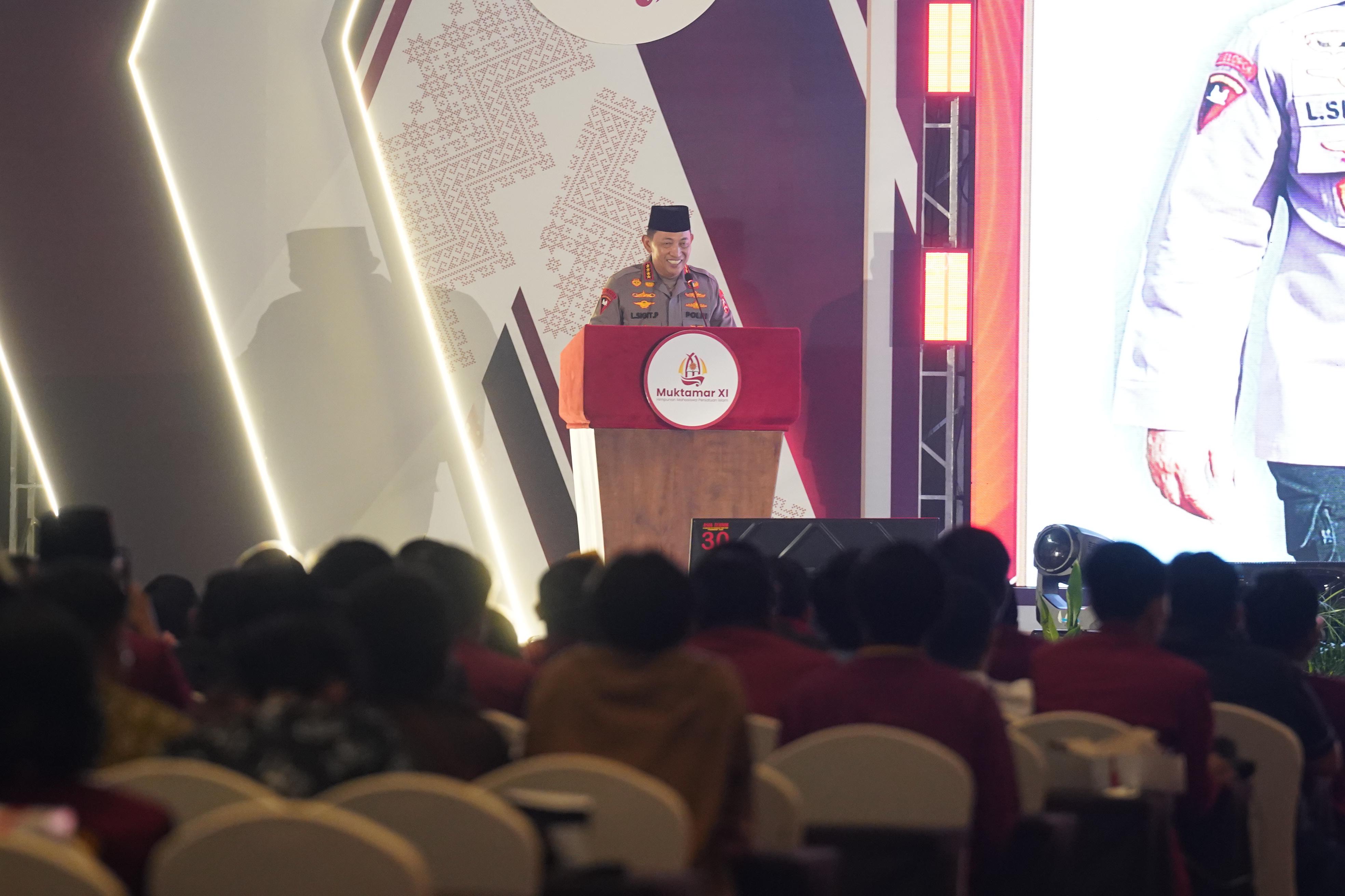 Hadiri Muktamar HIMA Persis, Kapolri: Persiapkan Diri Manfaatkan Bonus Demografi