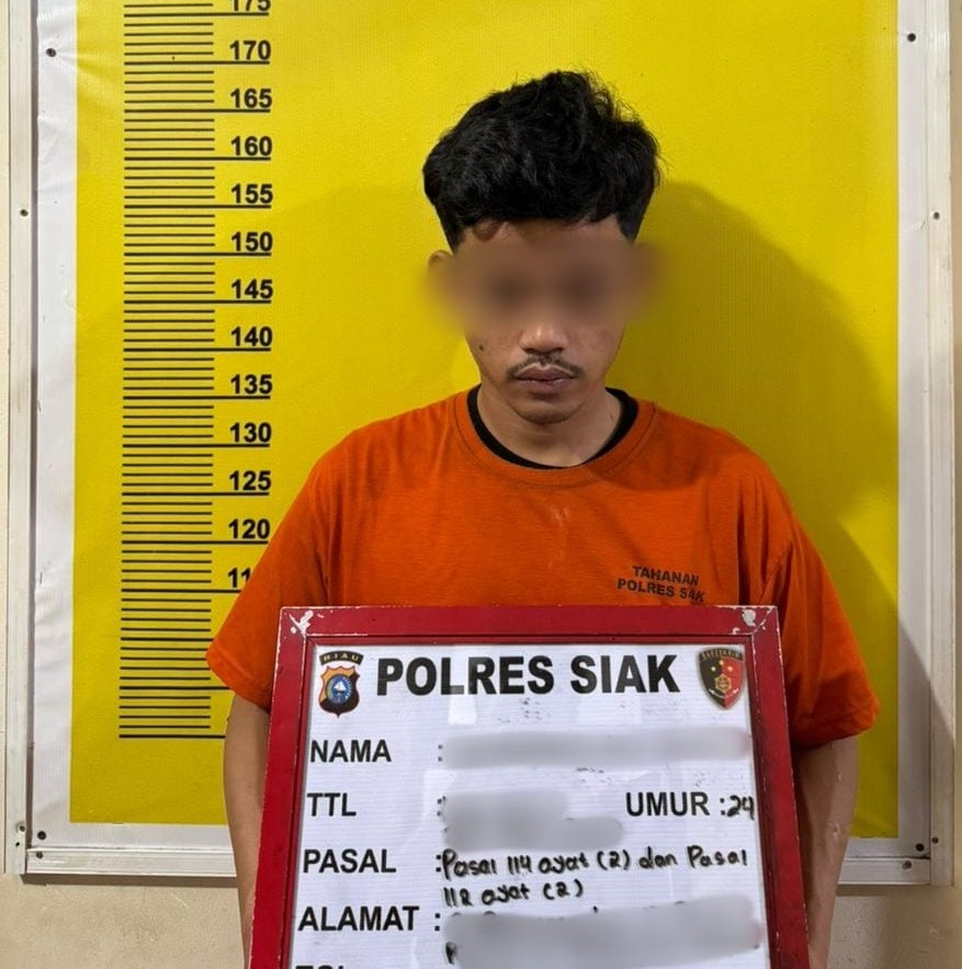 Satresnarkoba Polres Siak Bekuk Mahasiswa Simpan 63 Butir Ekstasi, Pemasok Masih Buron