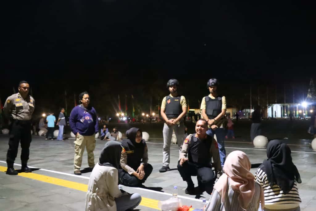 Polres Siak Gelar Patroli Blue Light Dan TIM RAGA, Wujudkan Kamtibmas Aman Kondusif Sekaligus Sosialisasi Green Policing