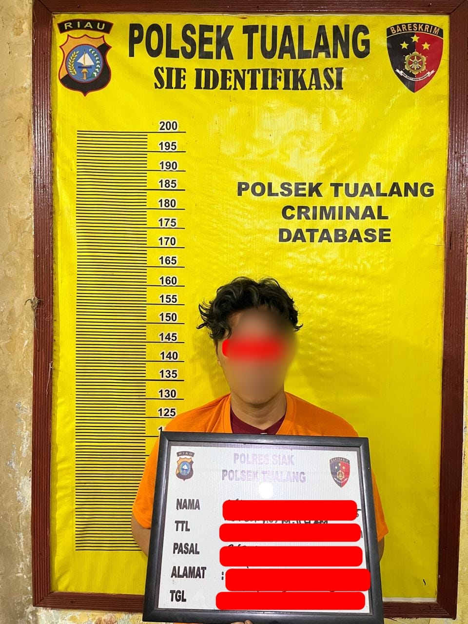 Curi 32 Meter Kabel Tembaga, Pekerja Kontraktor PT IKPP Ditangkap Polsek Tualang