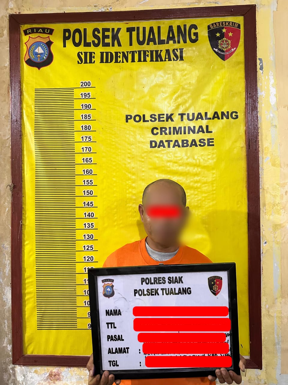 Polsek Tualang Gerak Cepat Ungkap Kasus Asusila Terhadap Anak