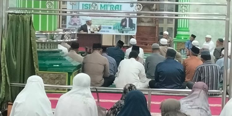 Polsek Tualang Peringati Isra Mi’raj 1447 H, Kapolsek Tekankan Nilai Kemanusiaan