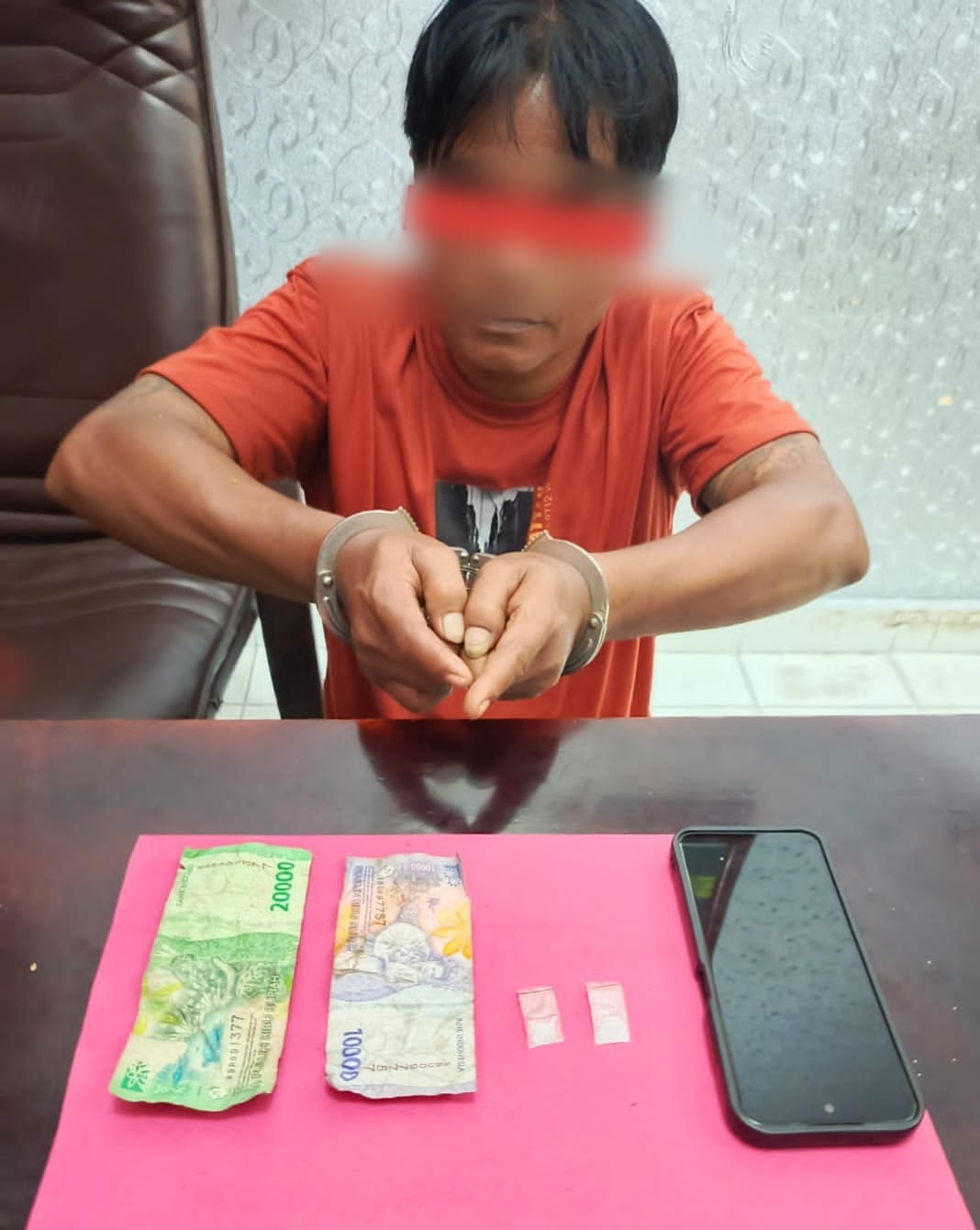 Bandar Shabu Dibekuk di Depan Apotek, Polsek Koto Gasib Amankan 0,29 Gram Sabu