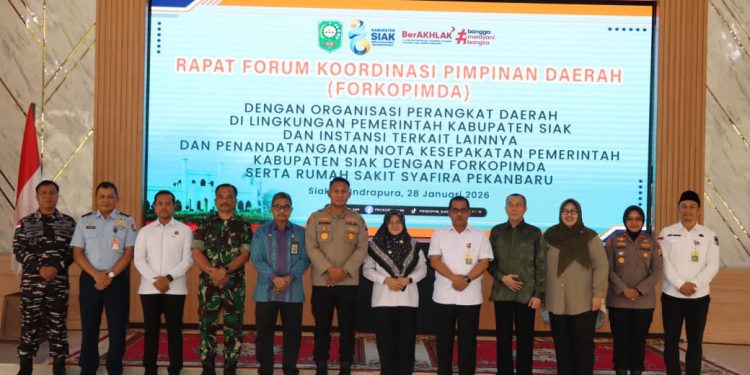 Pemkab Siak–Polres Siak Teken MoU, Perkuat Sinergi Hukum hingga Pengamanan Aset Daerah