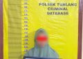 Polsek Tualang Bongkar Peredaran Sabu 0,74 Gram, IRT Diamankan di Perawang Barat