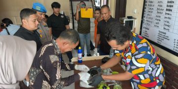 Polsek Kandis Musnahkan Barang Bukti Narkotika Inkracht, Tegaskan Komitmen Polres Siak Berantas Narkoba