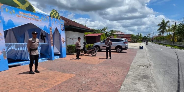 Sat Lantas Polres Siak Intensifkan Gatur Lalin Operasi Ketupat Lancang Kuning 2026, Warga Merasa Lebih Aman
