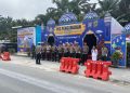 Ops Ketupat Lancang Kuning 2026, Polisi Pastikan Lalu Lintas di Exit Tol Kandis Utara Aman
