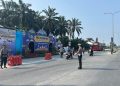 Polres Siak Perketat Pengamanan Arus Mudik dan Balik di Exit Tol Kandis Utara, Lalu Lintas Terpantau Lancar