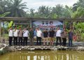 Berantas Narkoba Melalui Program Kampung Tangguh,Empang Pandan Kampung Binaan Polres Siak Dinilai Tim Ditresnarkoba Polda Riau