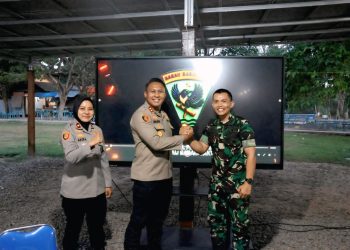 Perkuat Sinergitas dan Soliditas, Kapolres dan Wakapolres Siak Kunjungi Yonif TP 851 Barau Barau Cakti